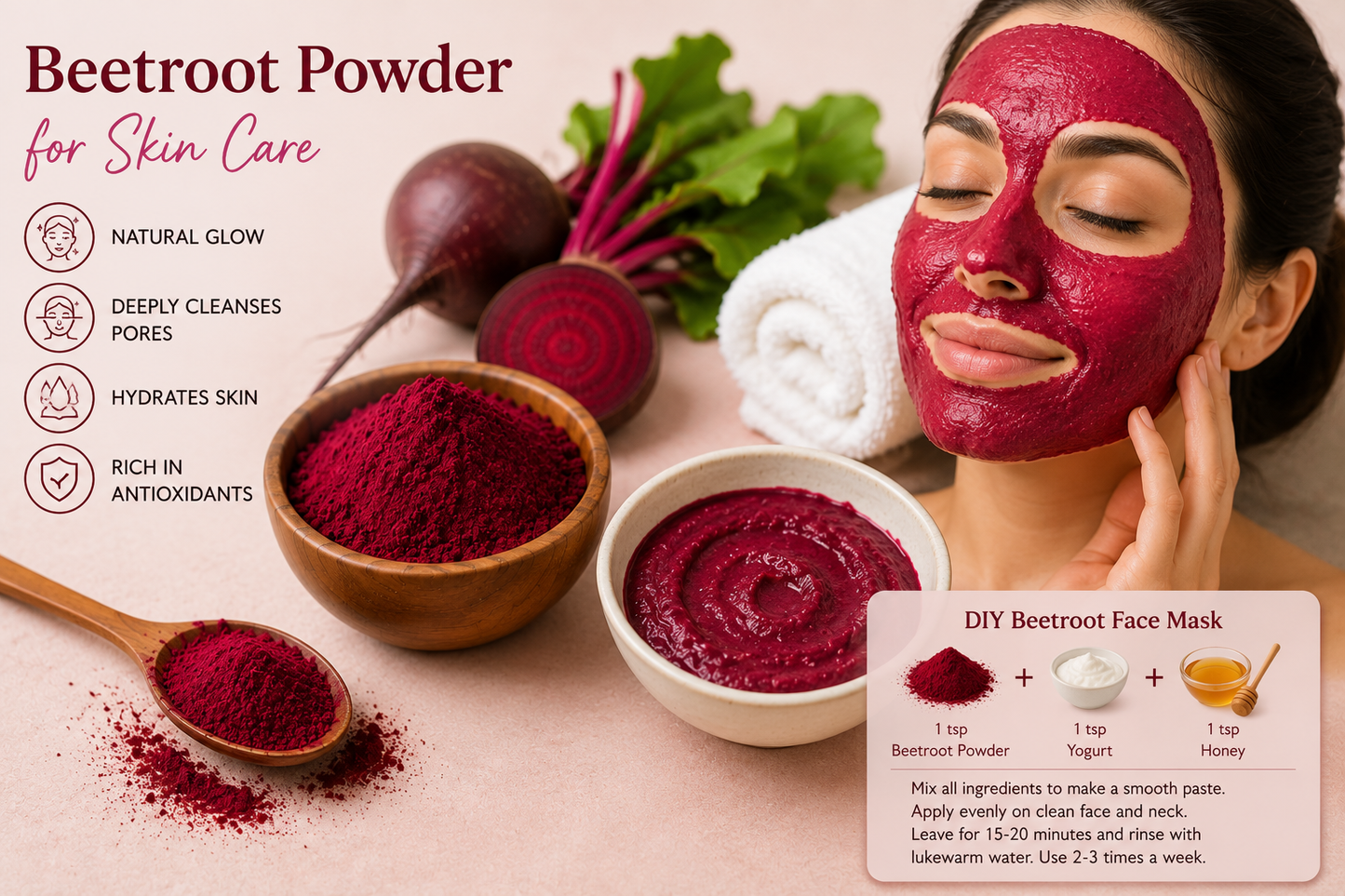 Premium Organic Beetroot Powder