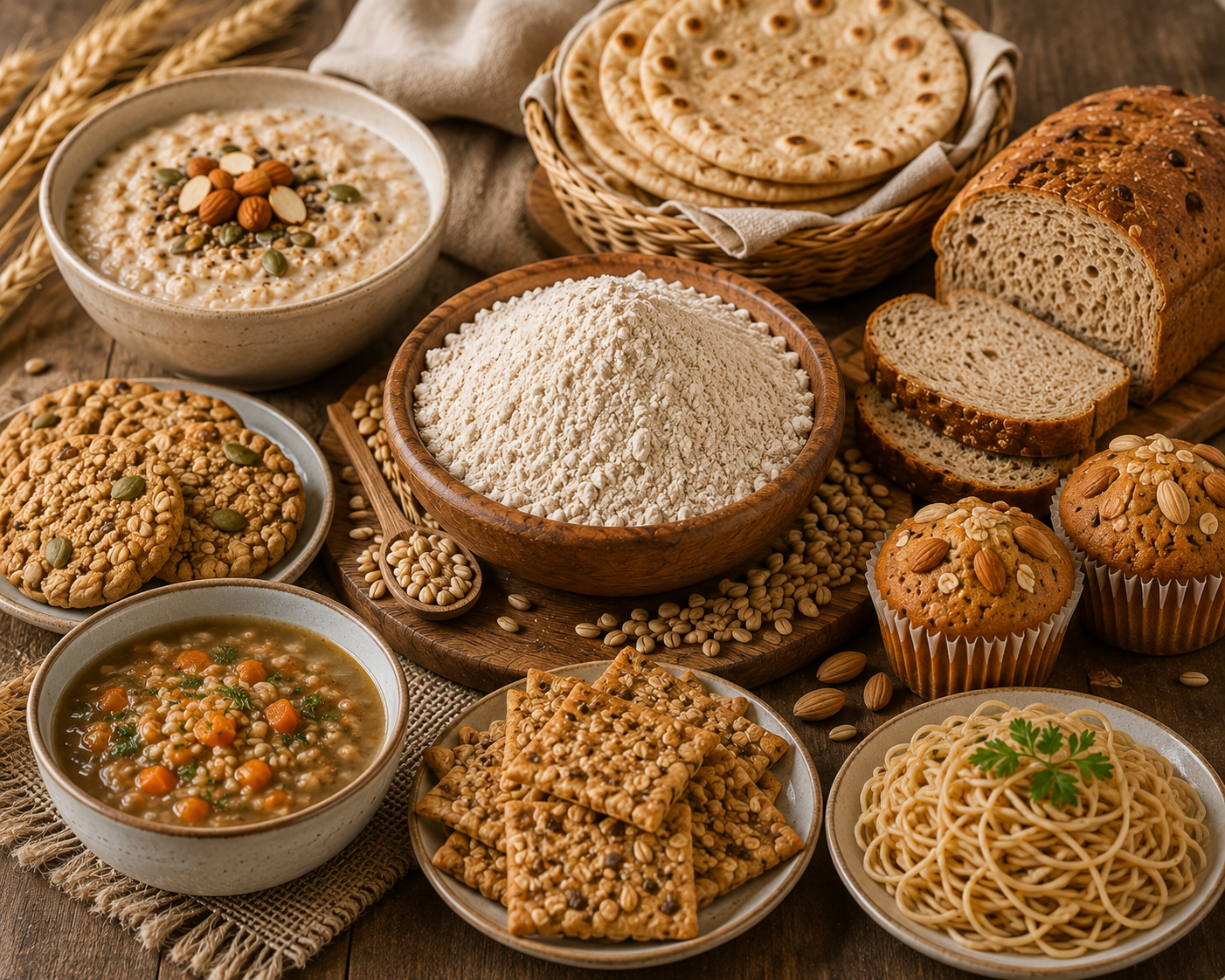 Premium Barley Flour (Jau Ka Atta) – 100% Natural Whole Grain